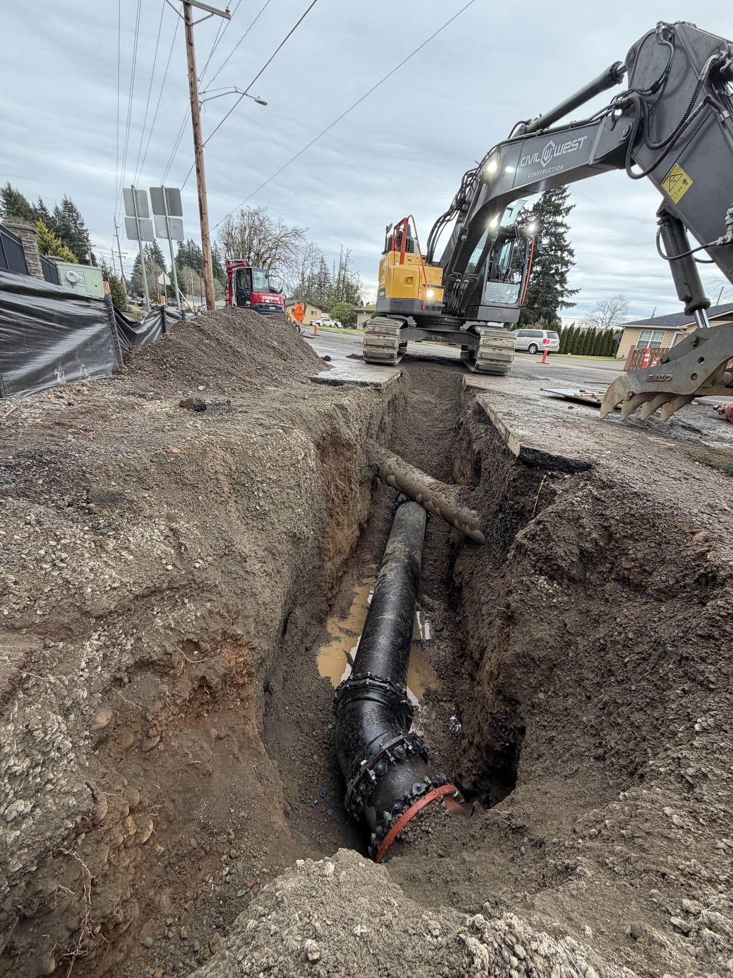 Water Main Installation - 3
